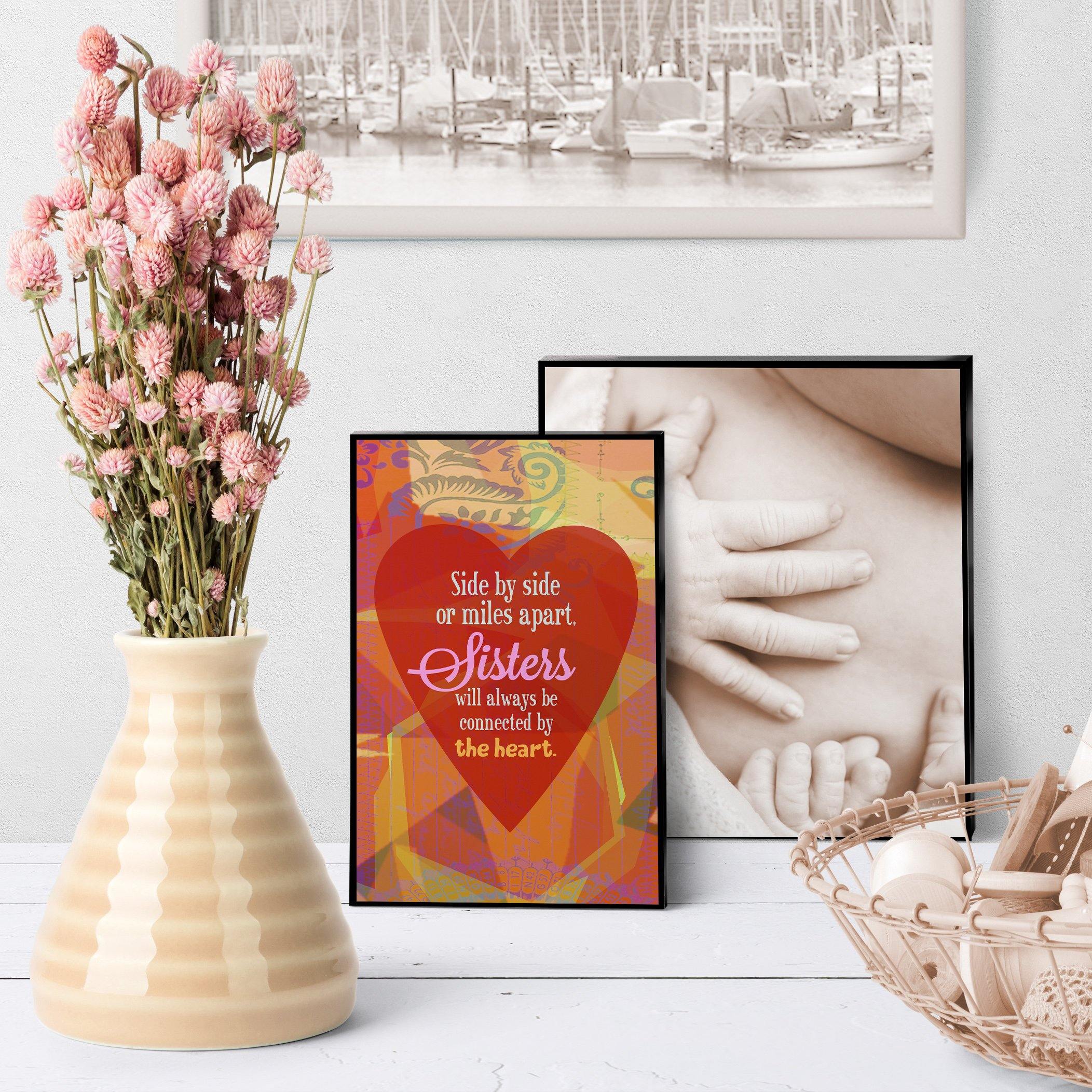 0676 Sister Side By Side Art - deloresartcanada