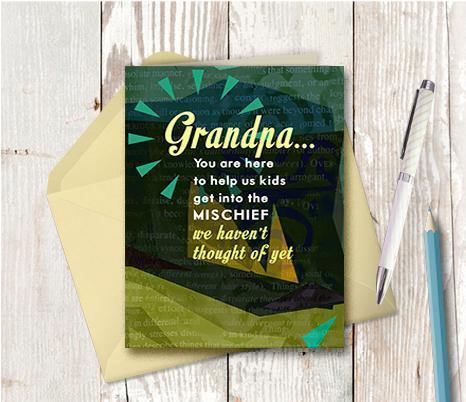 0679 Mischief Note Card - deloresartcanada