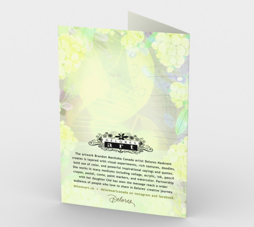 1267. Reality Is You'll Grieve Forever v.2  Card by DeloresArt