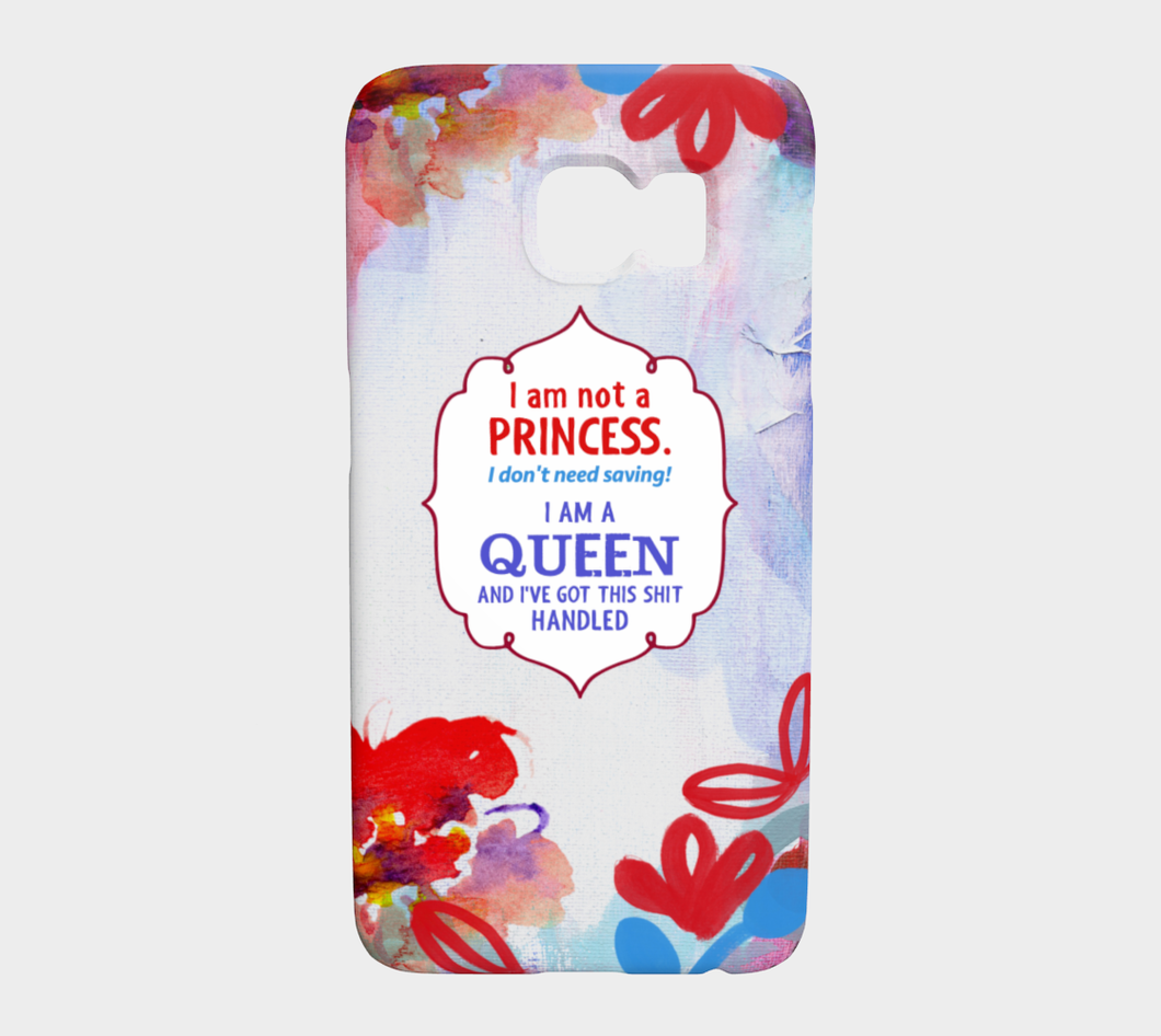754  I Am A Queen Device Case - deloresartcanada