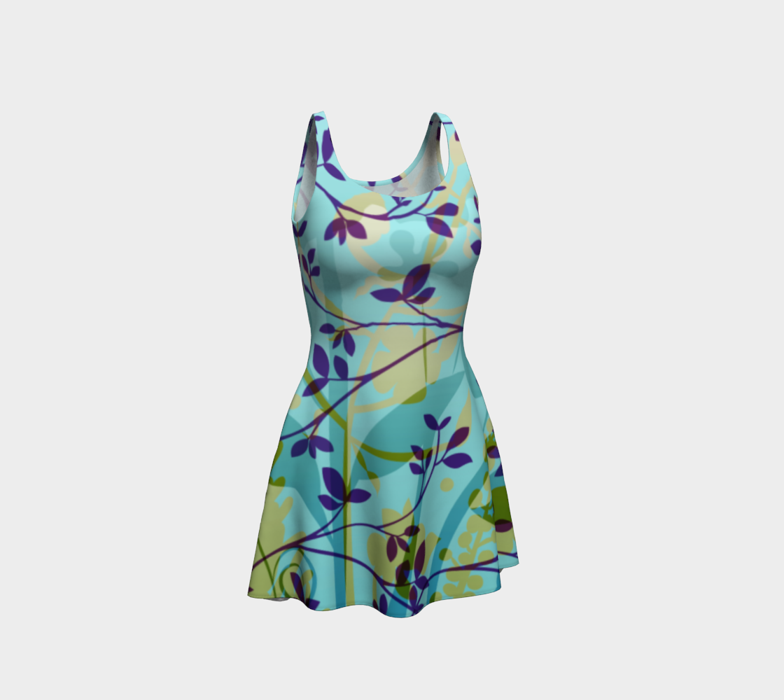 Fanciful Forest Dress by Deloresart