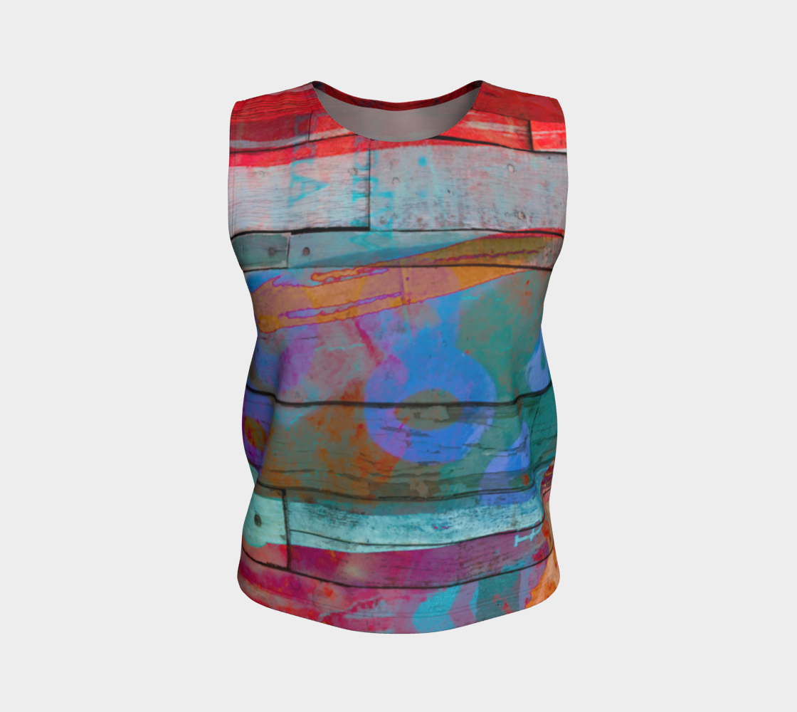 Drinking Rum Loose Tank - deloresartcanada