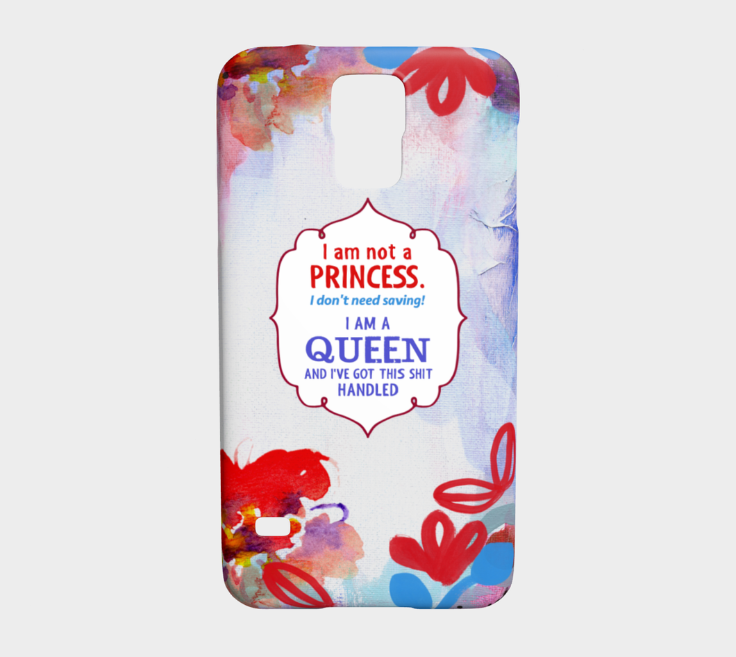 754  I Am A Queen Device Case - deloresartcanada