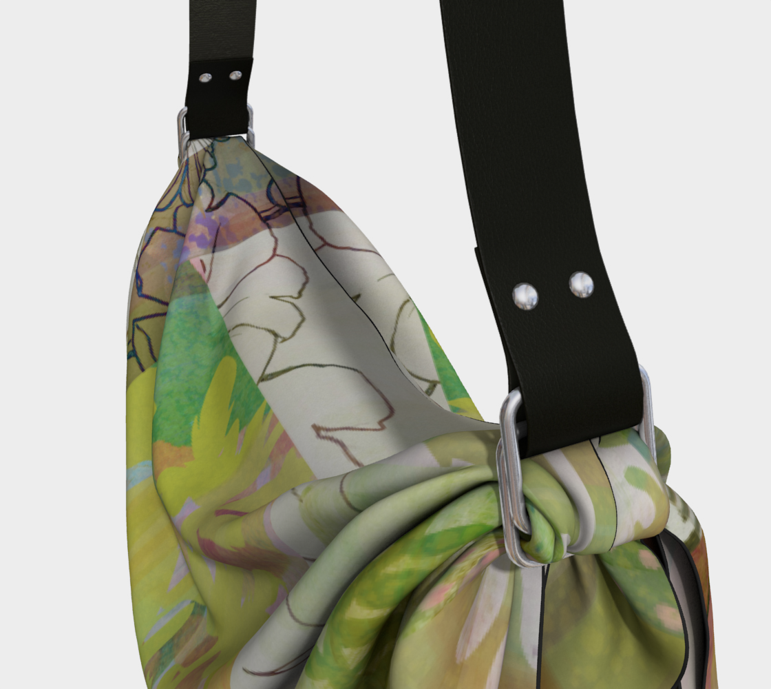 Sage Obscurity Origami Tote by Deloresart - deloresartcanada