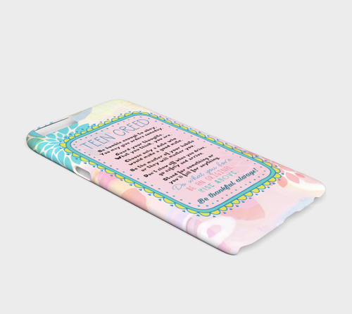 308  Teen Creed Device Case - deloresartcanada