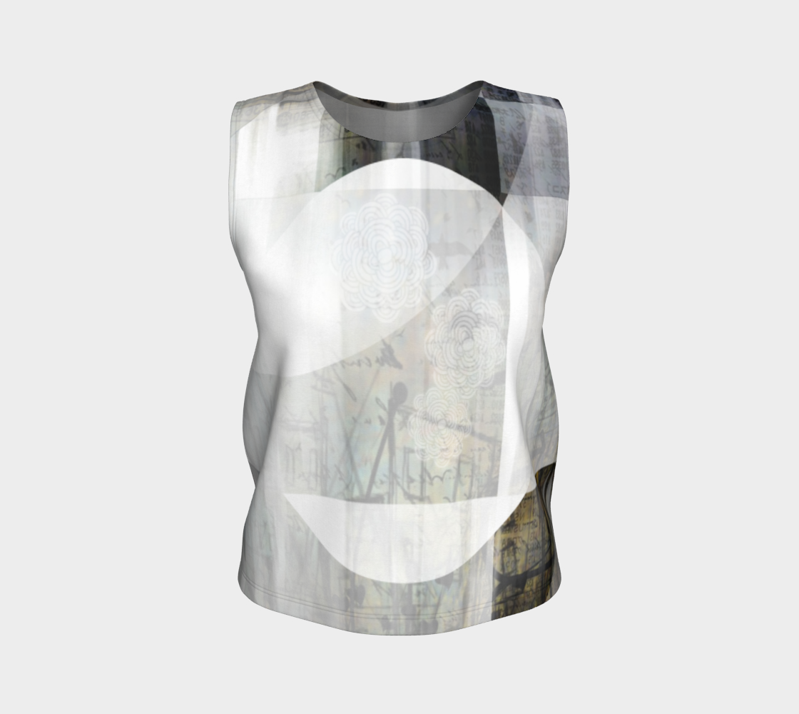 Life is Like a Camera Loose Tank Top in Grey - deloresartcanada