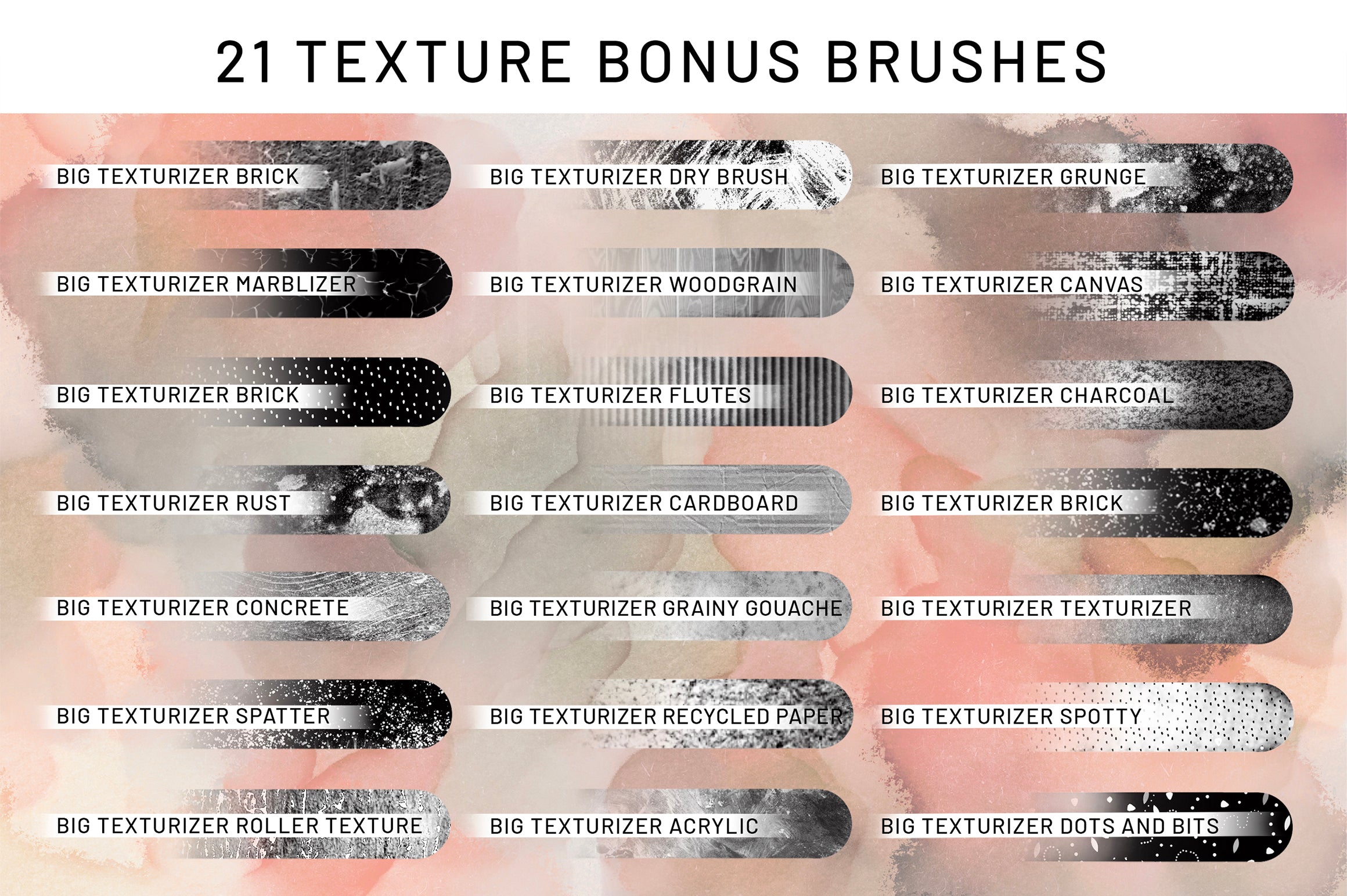 Volume 026 - Floral Procreate Stamp Brushes 3