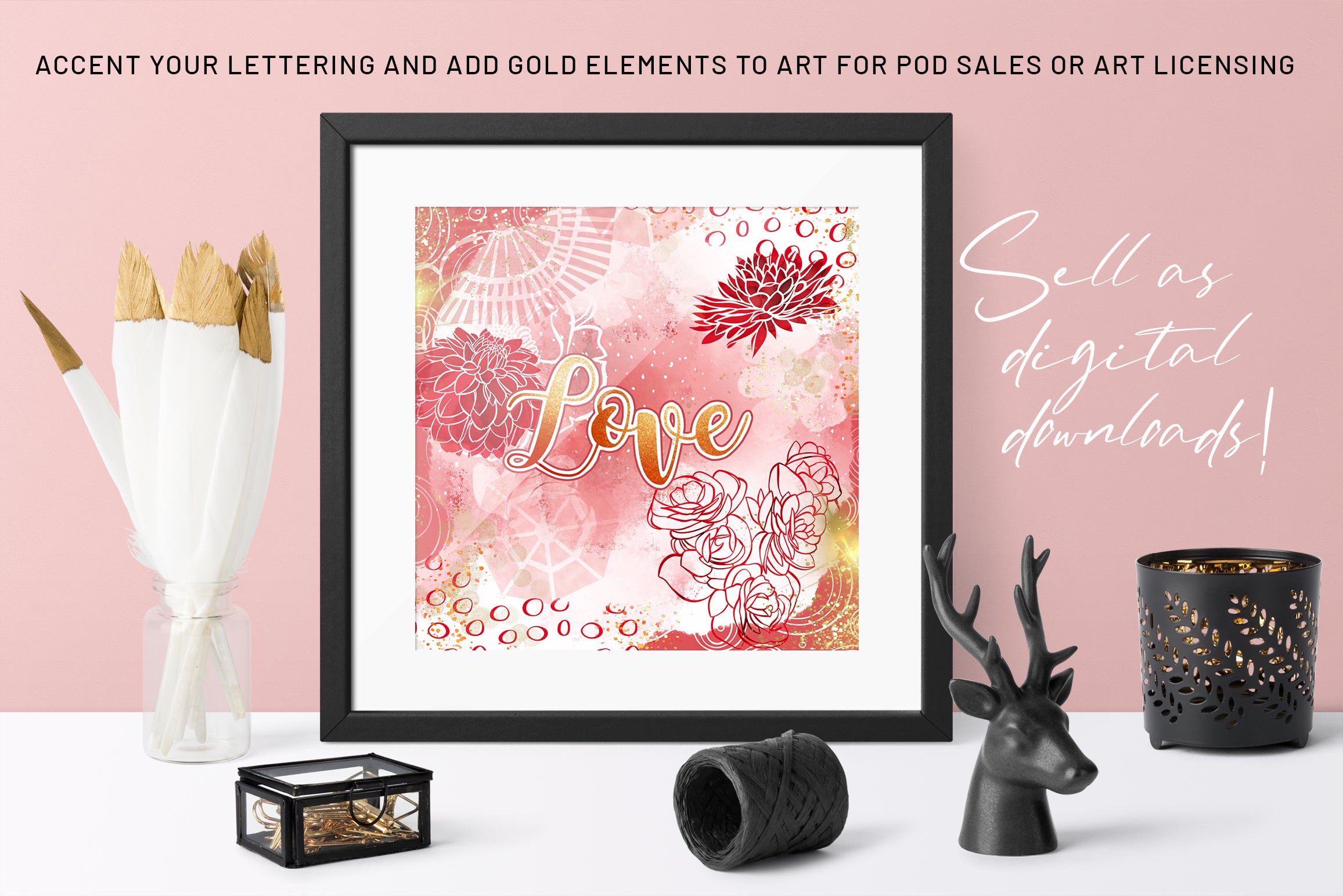 Volume 33 Comprehensive Collection ‘All That Glitters’ Brushes and Textures