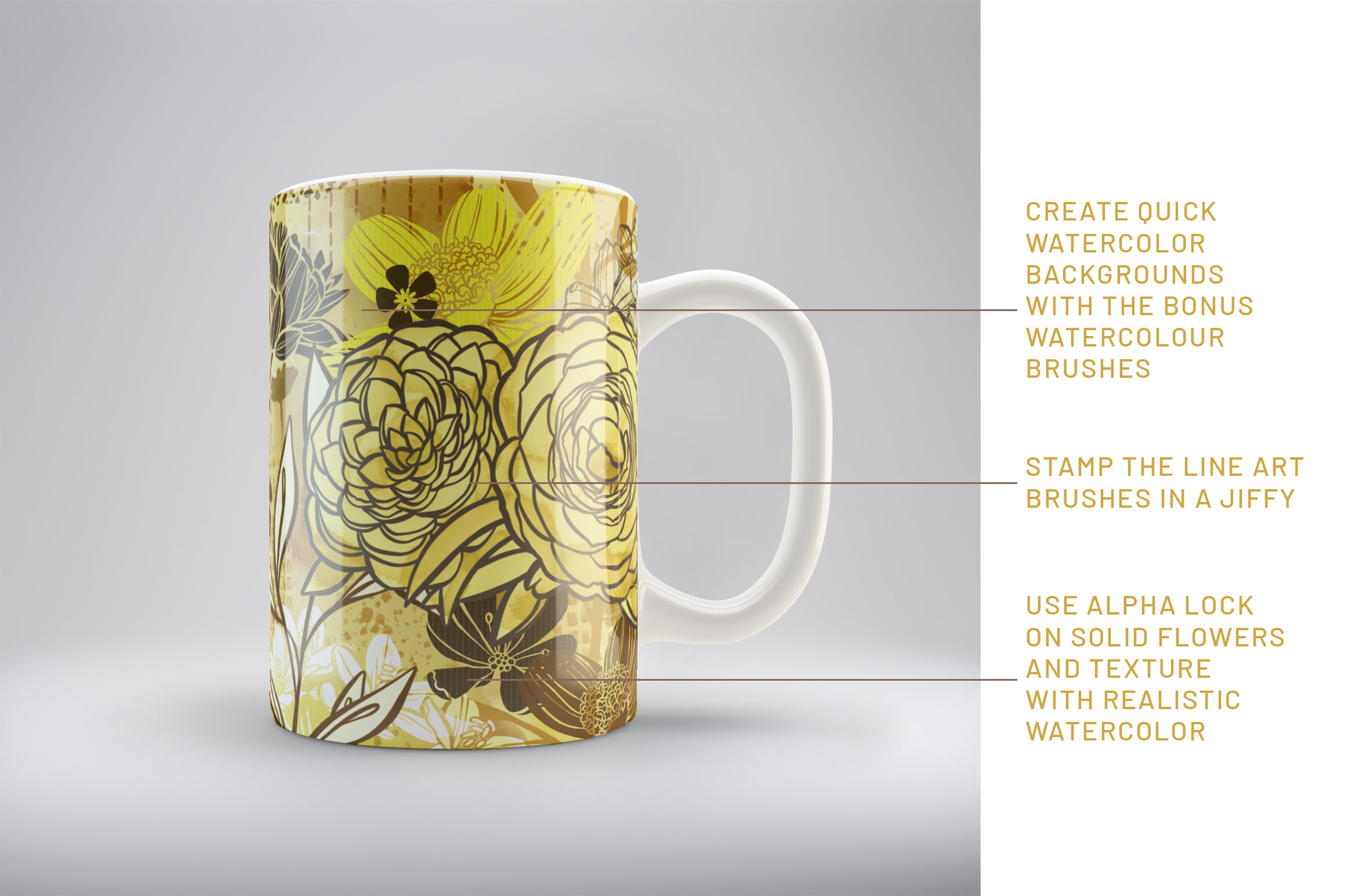 Volume 041 - Procreate Floral Brush Stamps 7