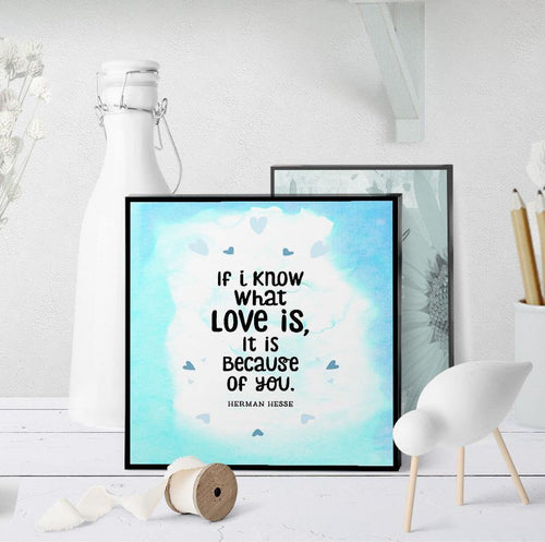 0702 If I Know What Love Is Art - deloresartcanada