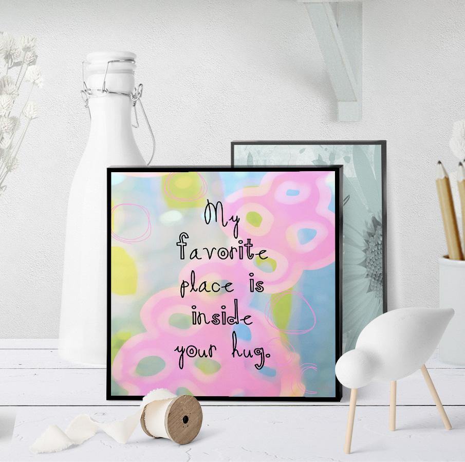 0707 Favorite Place Inside Your Hug Art - deloresartcanada