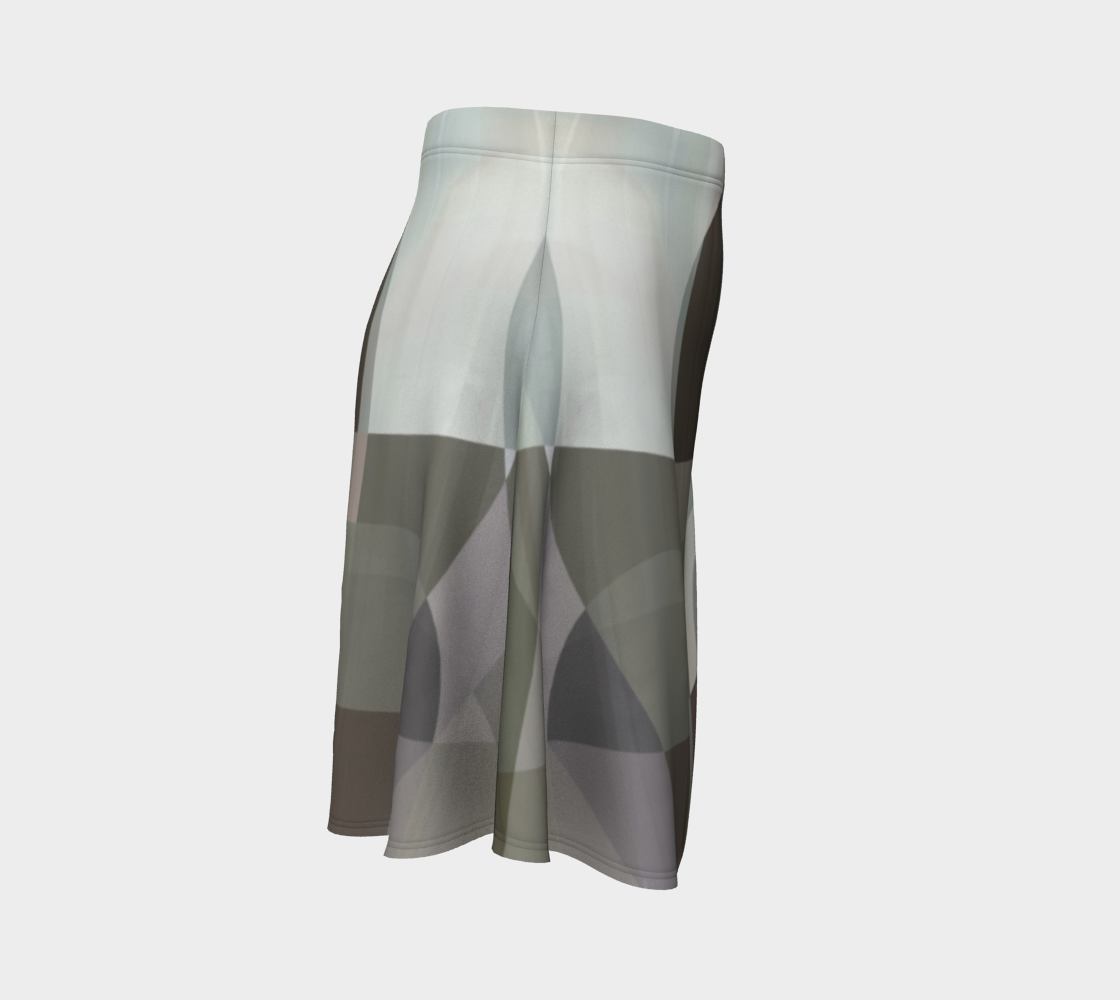 Navigation Control Flare Skirt by Deloresart