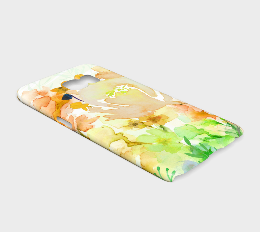 348 Gracious Garden Watercolor Device Case - deloresartcanada