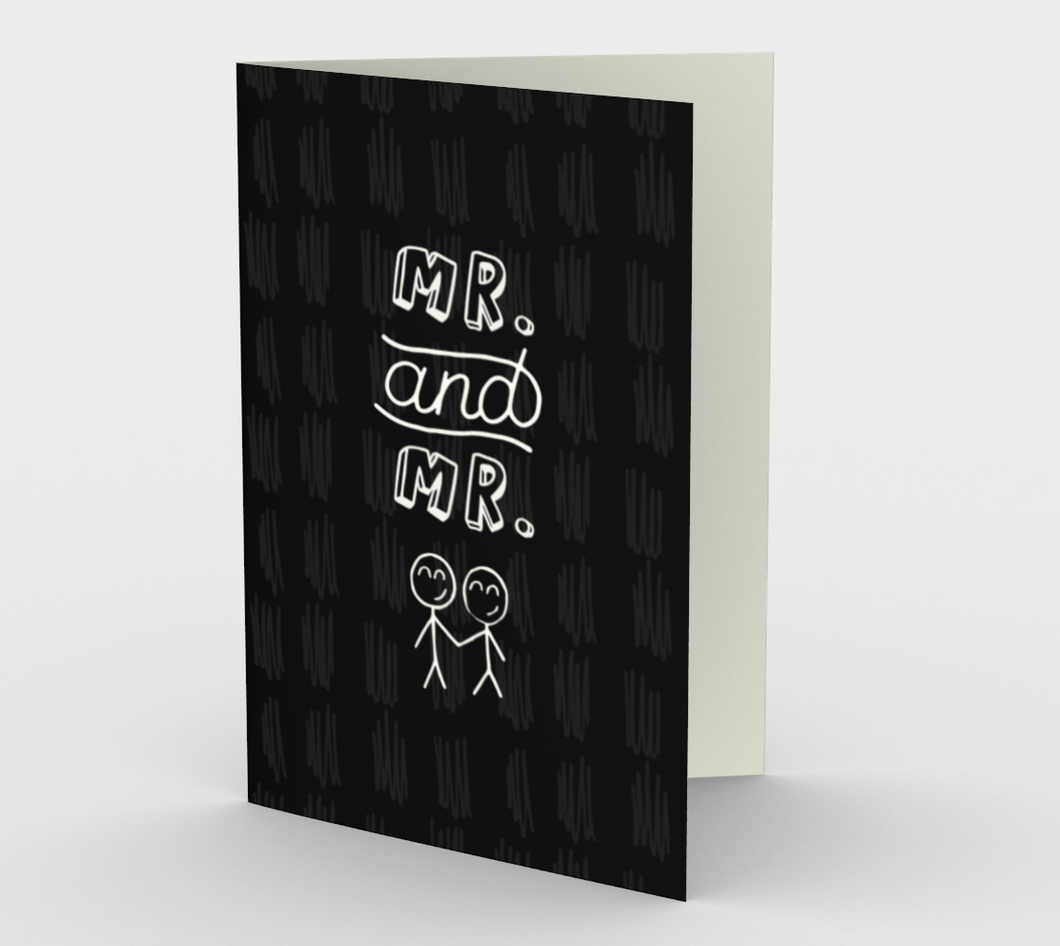 1406 Mr. and Mr. Card by Deloresart - deloresartcanada