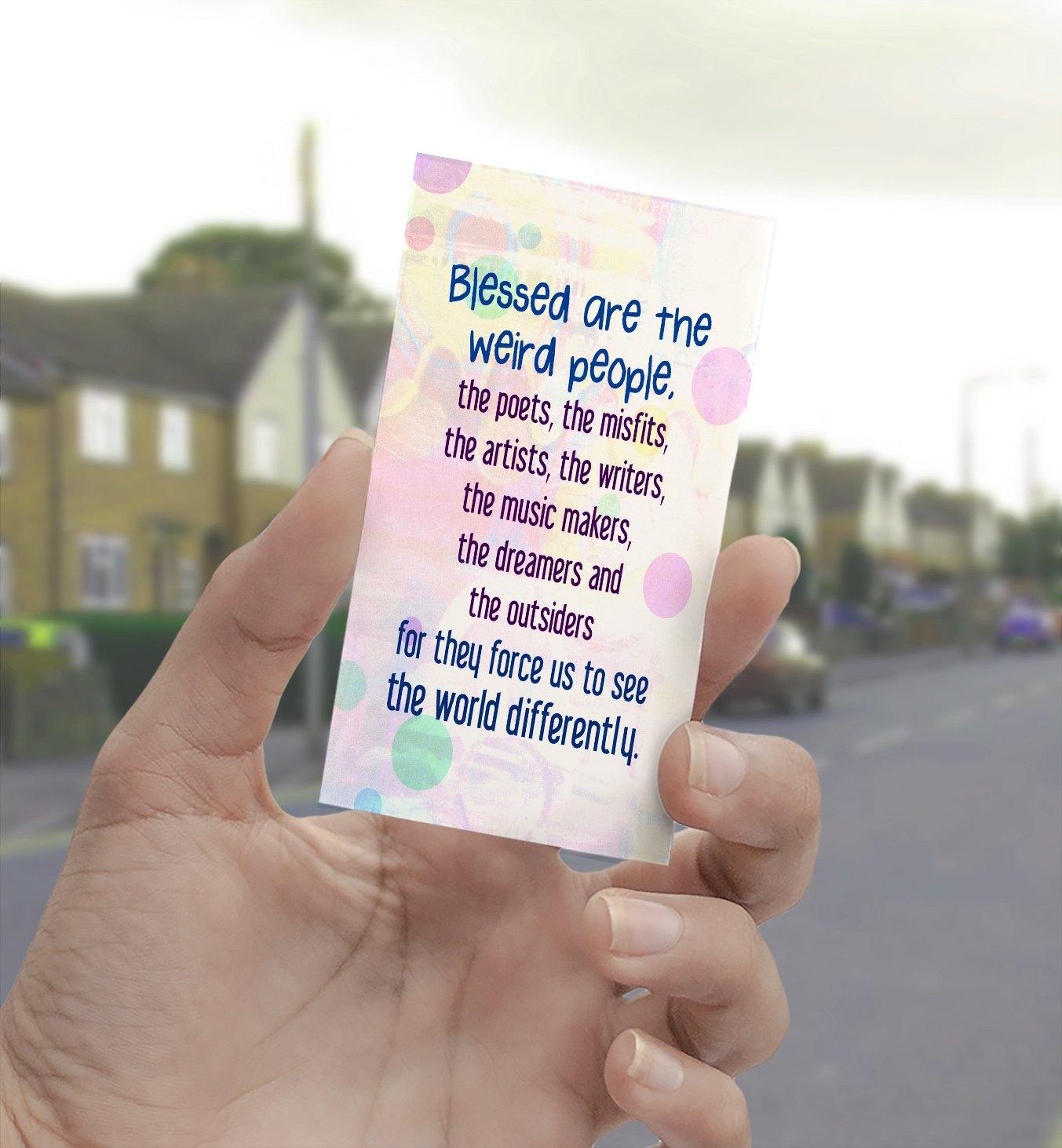 0713 Blessed Are The Weird Art - deloresartcanada