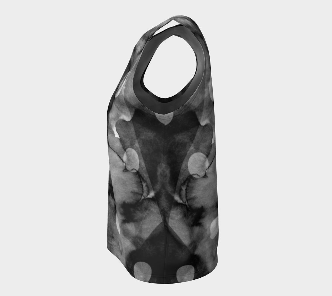 Because of You Loose Tank by Deloresart - deloresartcanada
