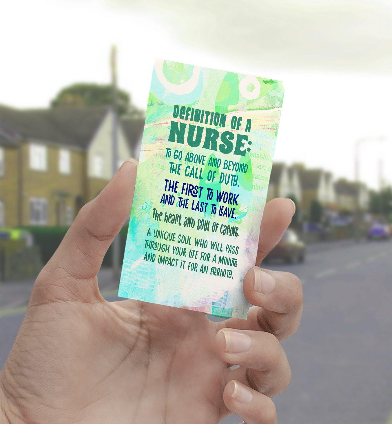 0736 Definition Of A Nurse Art - deloresartcanada