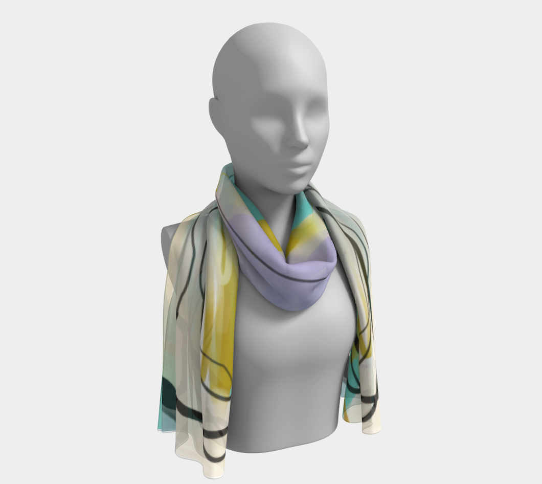 Shout From The Rooftops Scarf by Deloresart