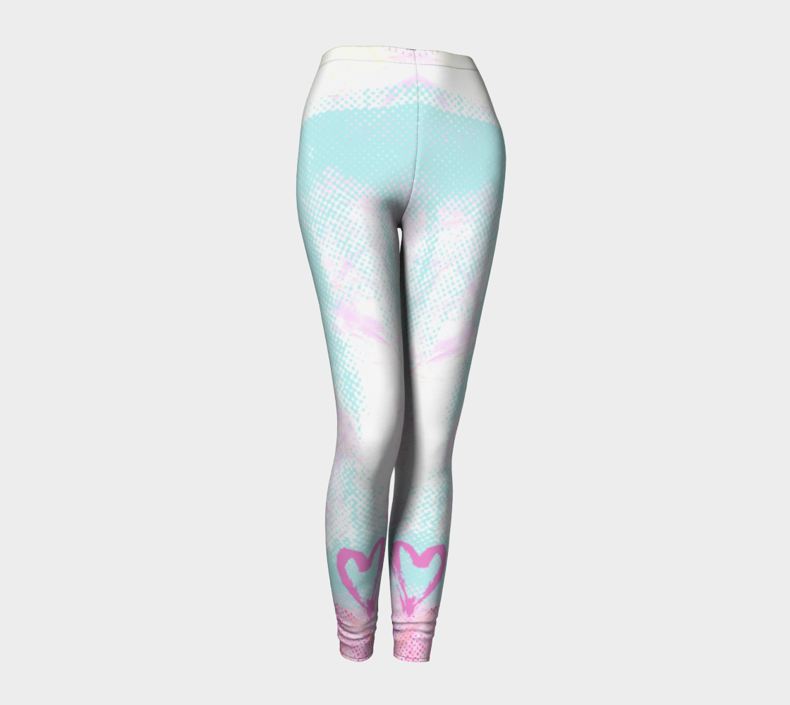 The Snuggle is Real Leggings by Deloresart