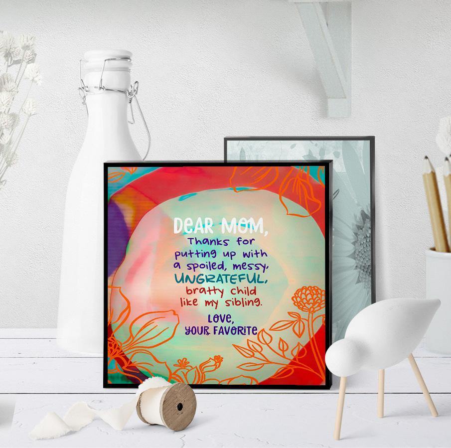 0748 Dear Mom Art - deloresartcanada