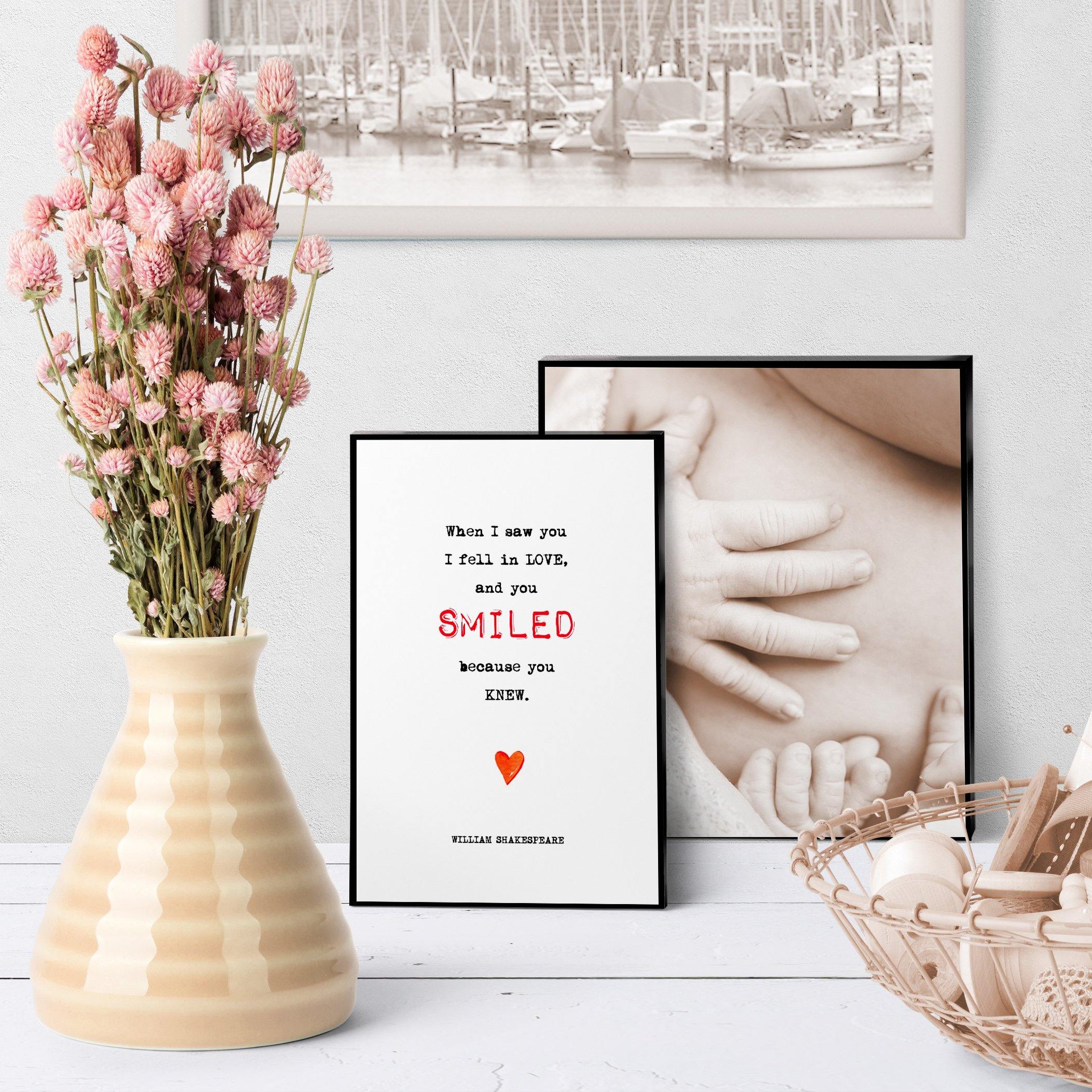 0749 When I Saw You I Fell In Love Art - deloresartcanada
