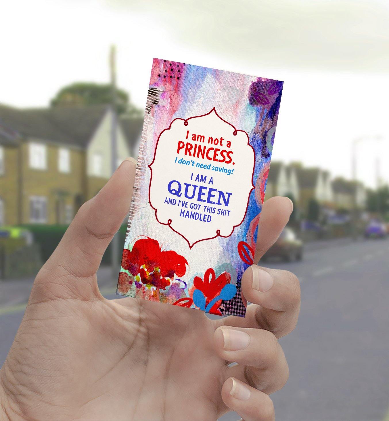 0754 I Am A Queen Art - deloresartcanada