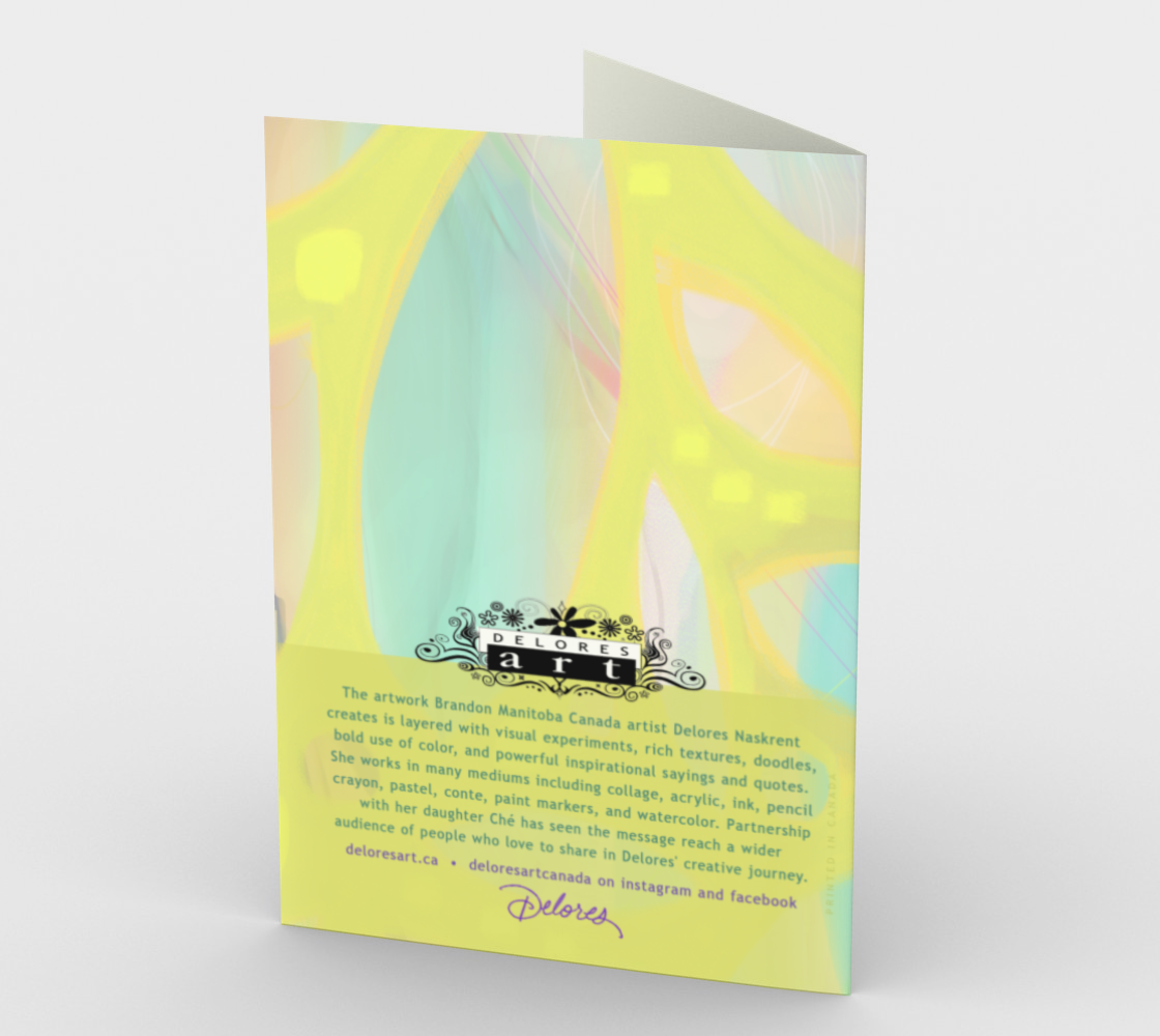 0393 Thankful Card by DeloresArt - deloresartcanada