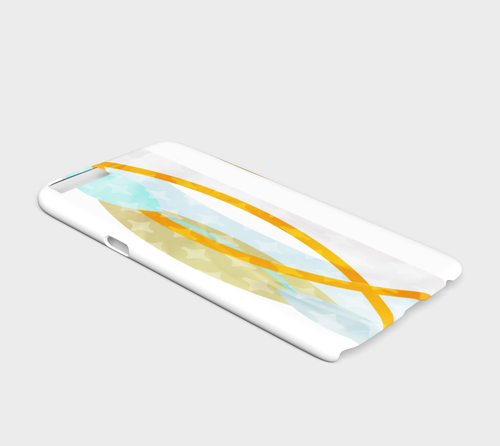 Del 489A Side By Side Green And Yellow Device Case - deloresartcanada
