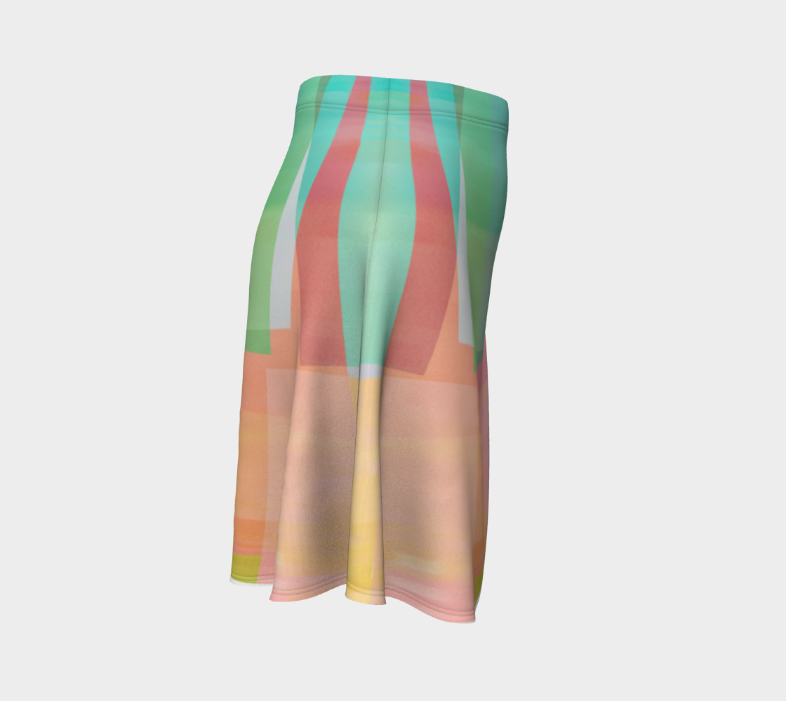 Razor's Edge Flare Skirt by Deloresart