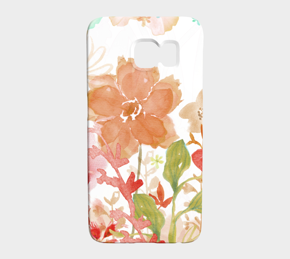 Prairie Garden Device Case - deloresartcanada