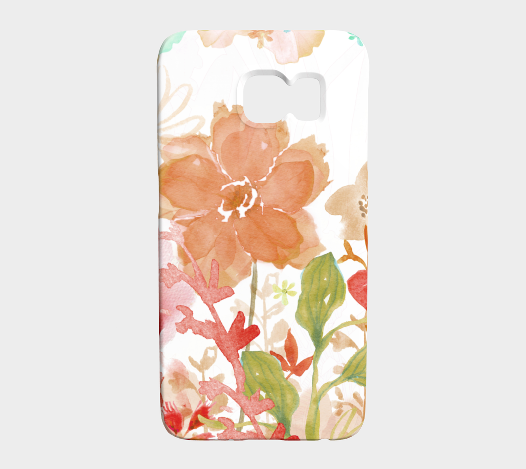 Prairie Garden Device Case - deloresartcanada