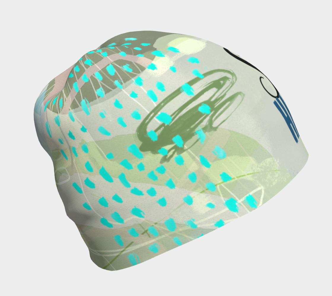 Shit Happens Beanie by Deloresart