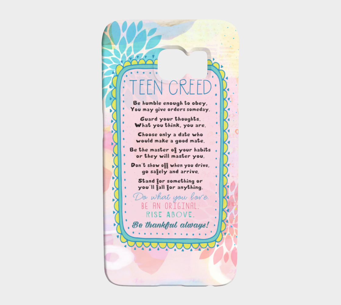 308  Teen Creed Device Case - deloresartcanada