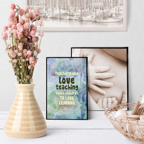 0795 Teachers Who Love Teaching Art - deloresartcanada