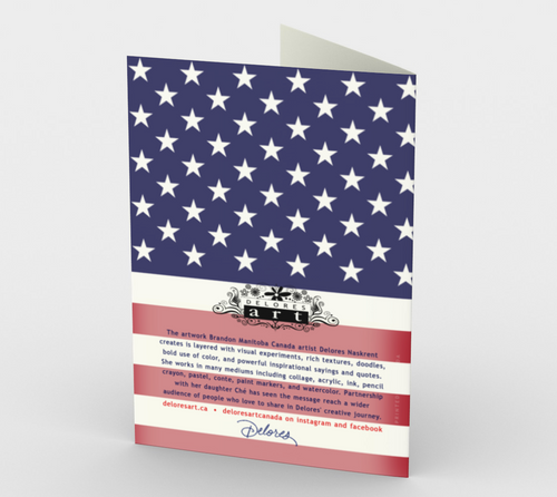 1371 Congratulations Colonel Card by Deloresart - deloresartcanada