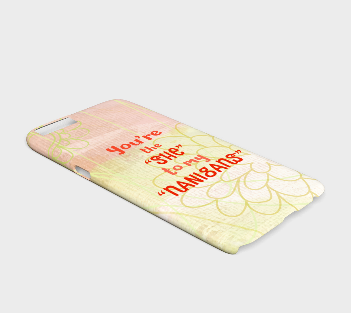 841  She To My Nanigans Device Case - deloresartcanada
