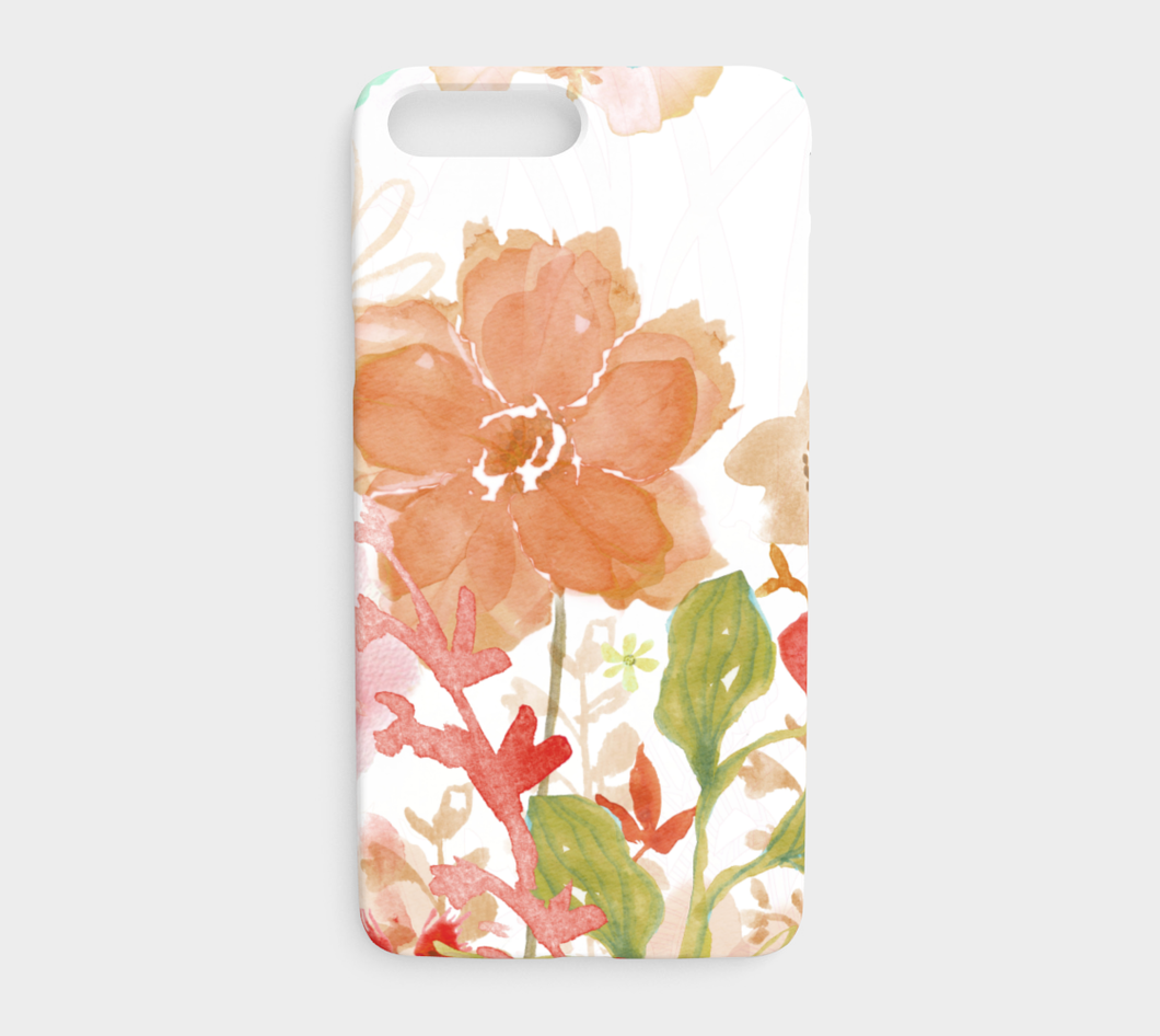 Prairie Garden Device Case - deloresartcanada