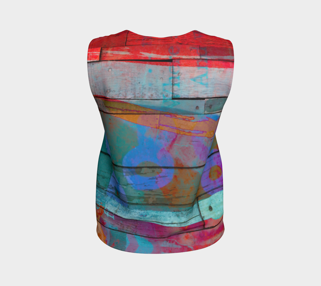 Drinking Rum Loose Tank - deloresartcanada