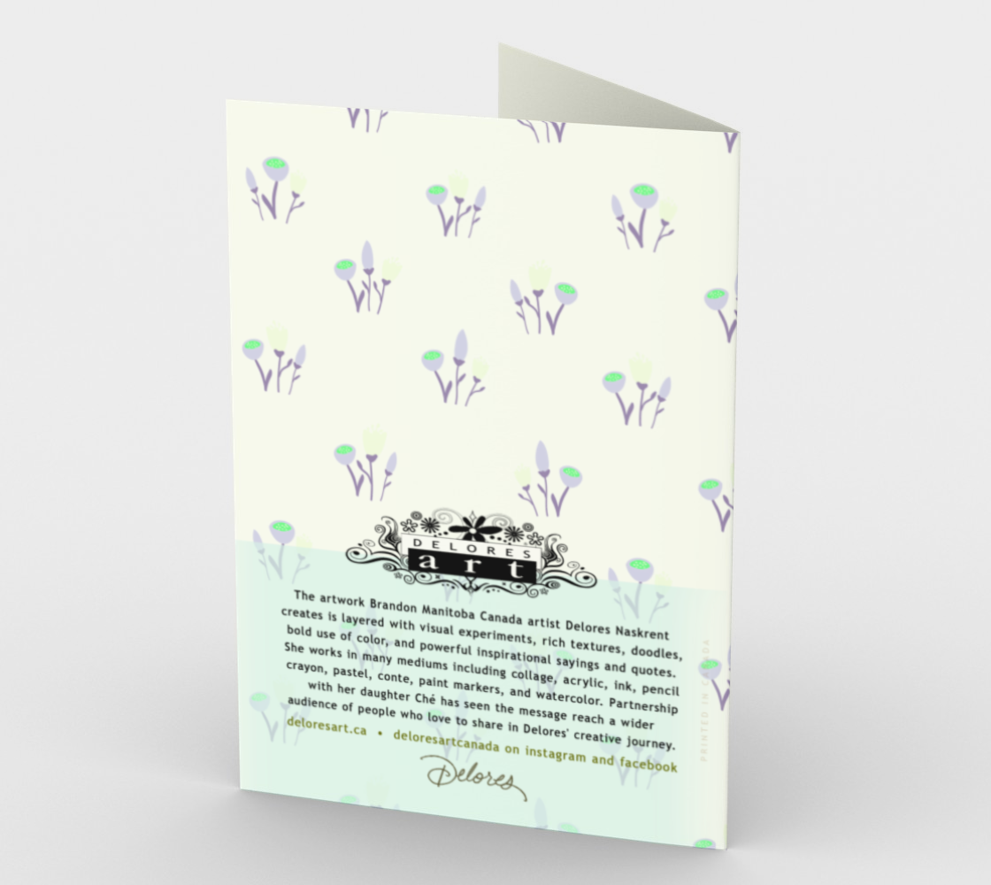 1301. First Communion/God's Love  Card by DeloresArt