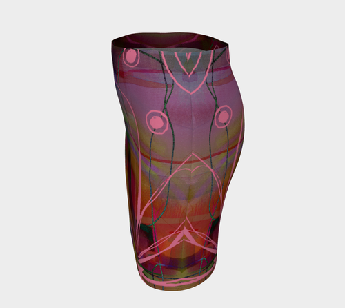 Trust Me, You Can Dance Fitted Skirt by Deloresart - deloresartcanada