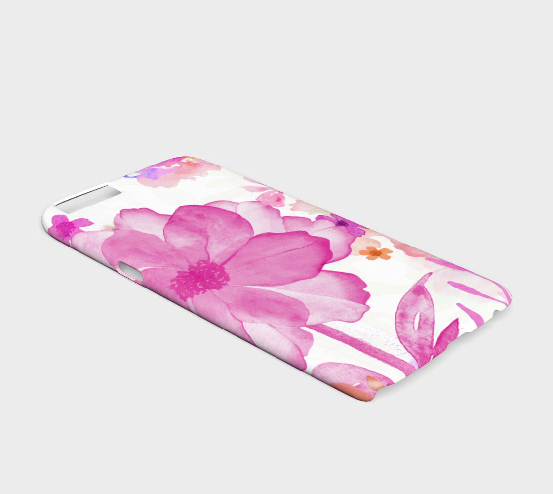 235a  Blue Garden Device Case - deloresartcanada