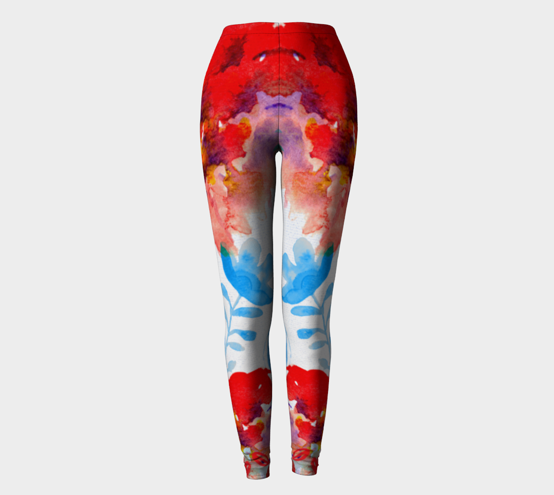 I am a Queen Leggings by Deloresart