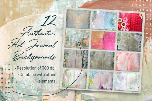 Volume 073 - Massive Art Journalling/Mixed Media Bundle - deloresartcanada