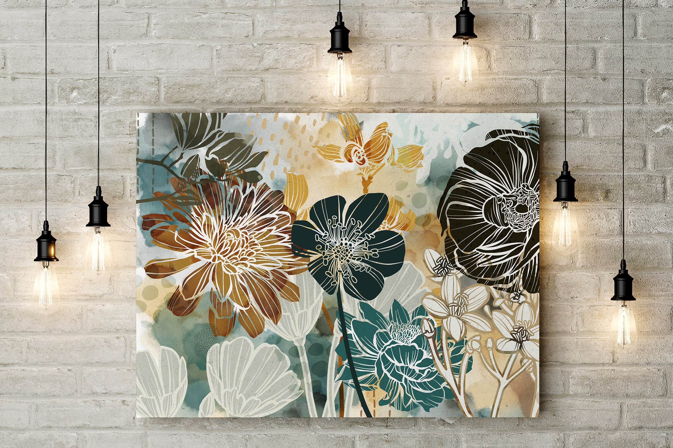 Volume 50 - Procreate Floral Brush Stamps 11