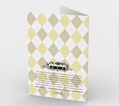 1075.You Compensate for All My Shortcomings  Card by DeloresArt - deloresartcanada