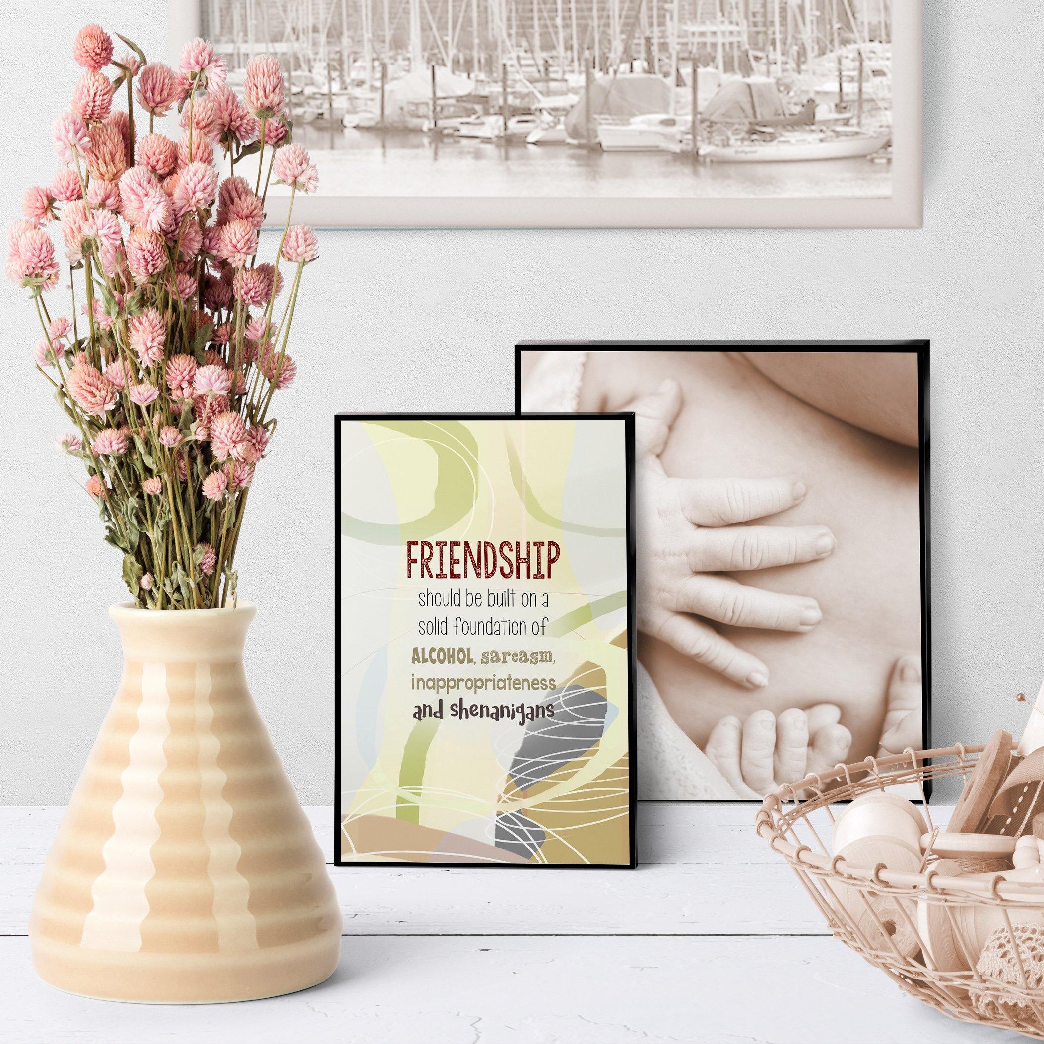 0810 Friendship - Shenanigans Art - deloresartcanada
