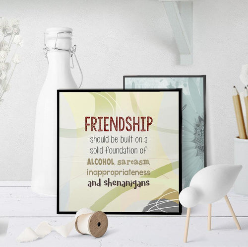 0810 Friendship - Shenanigans Art - deloresartcanada