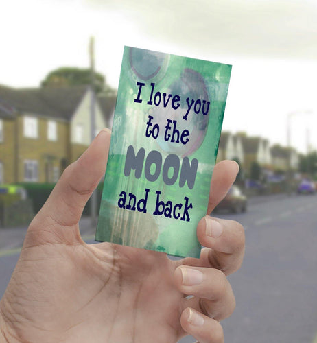 0818 Love You To The Moon Art - deloresartcanada