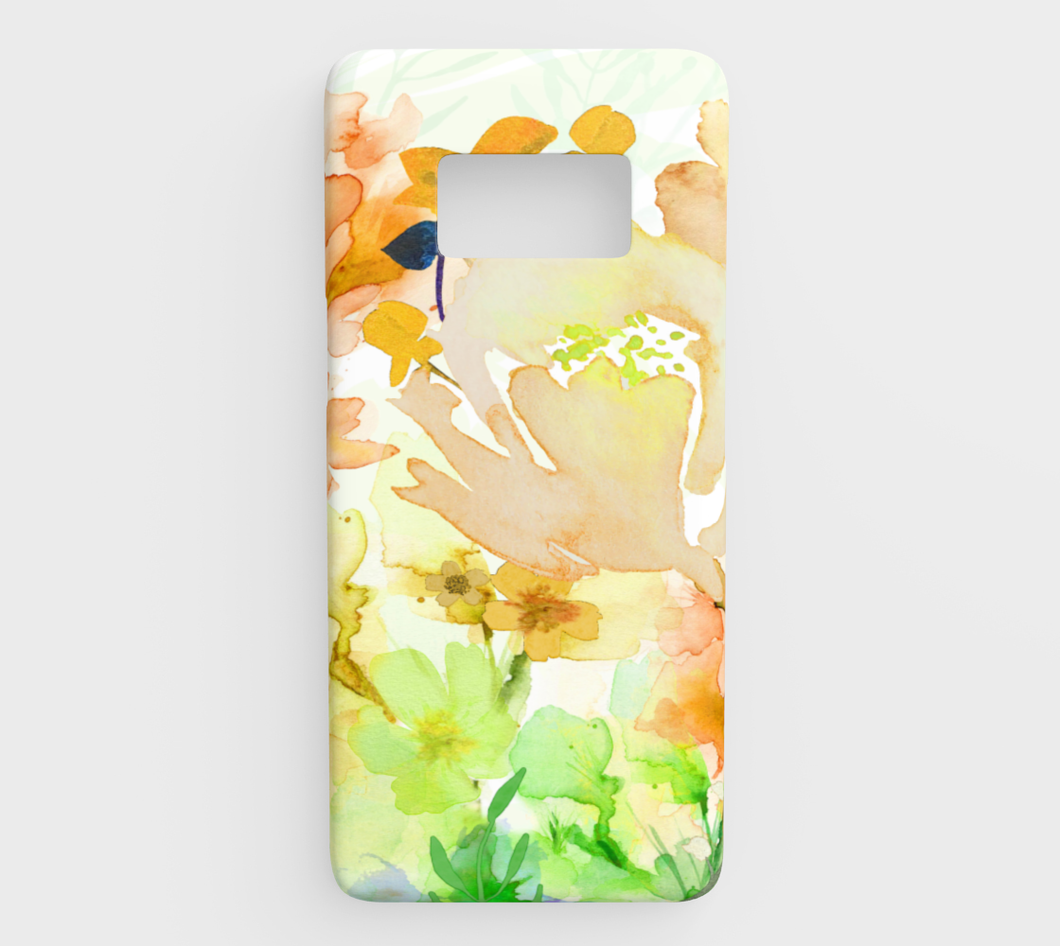 348 Gracious Garden Watercolor Device Case - deloresartcanada