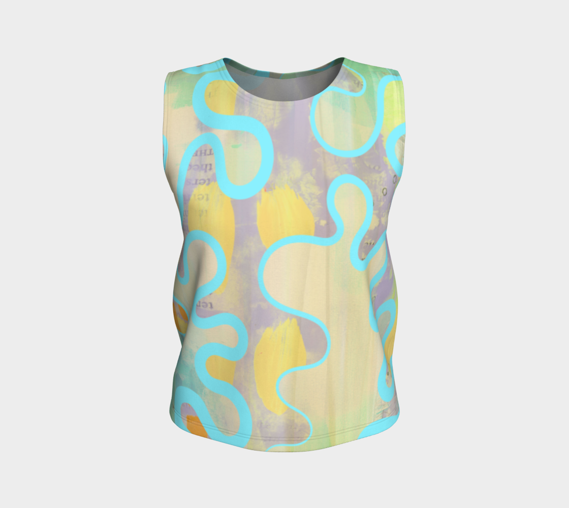 Sassy Serpentine Loose Tanl - deloresartcanada